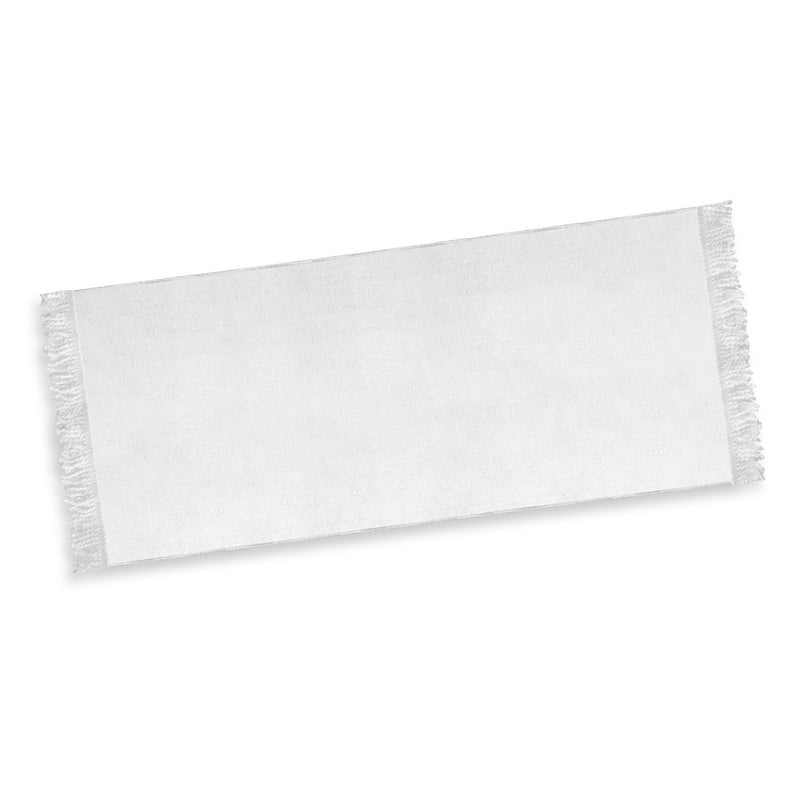 Trends 117218 Santorini Beach Towel – White - Tassels