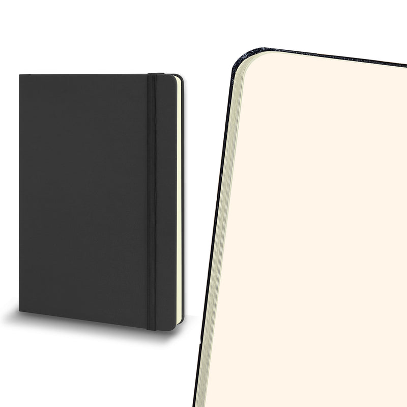 Trends 117221 Moleskine Classic Hard Cover Notebook - Large – Black Unlined
