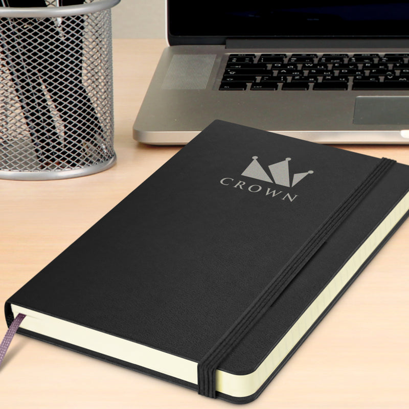 Trends 117222 Moleskine Classic Hard Cover Notebook - Medium – Feature