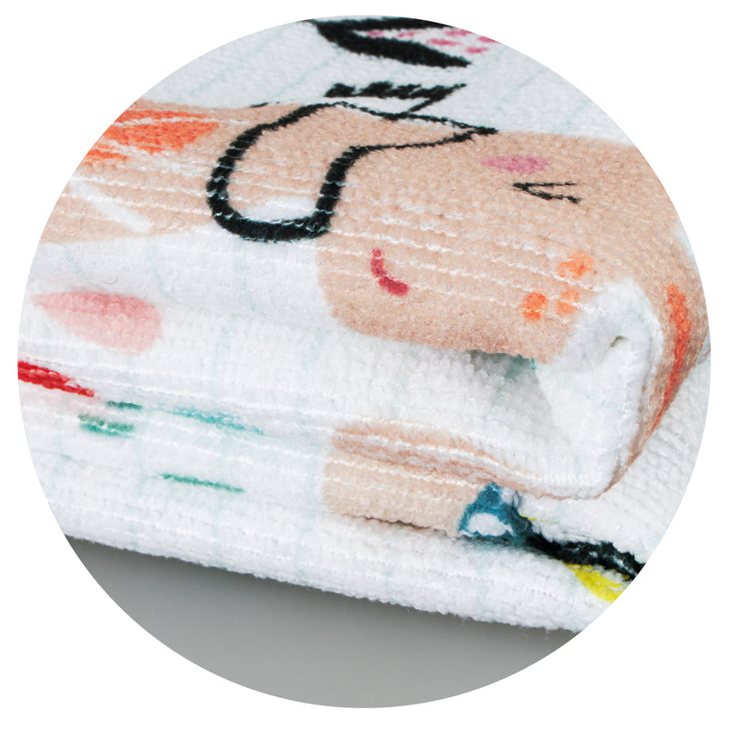 Trends 117225 Zen Yoga Towel – Branding Close Up