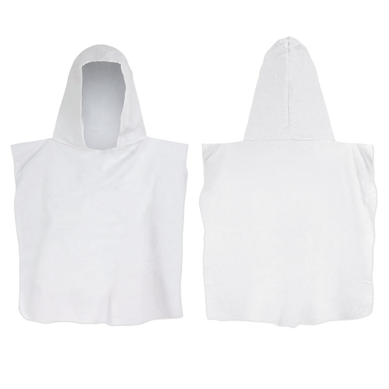 Trends 117465 Kids Hooded Towel – White Overlocking