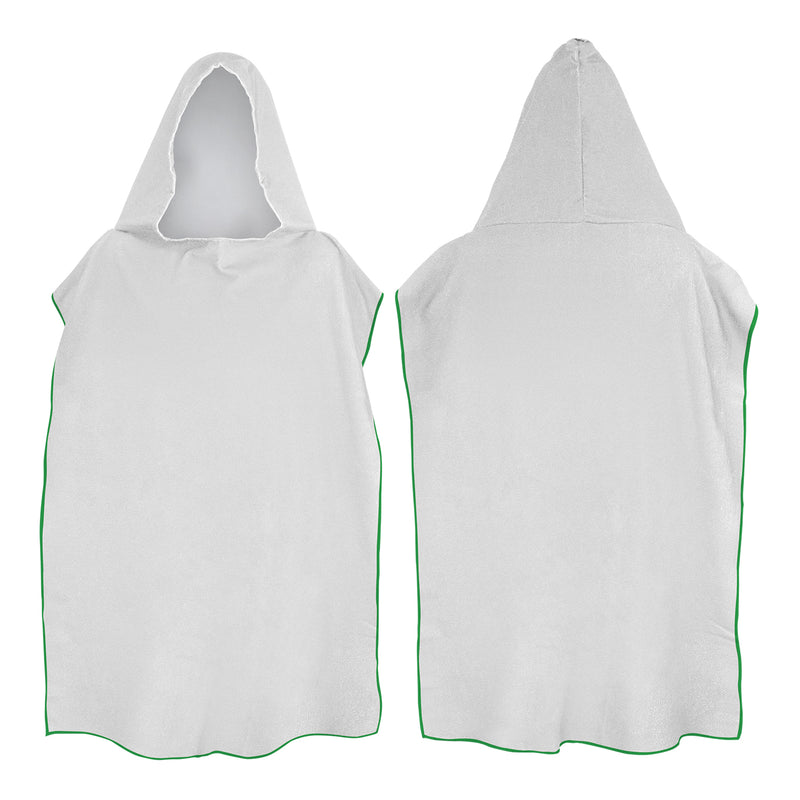 Trends 117466 Adult Hooded Towel – Green Overlocking