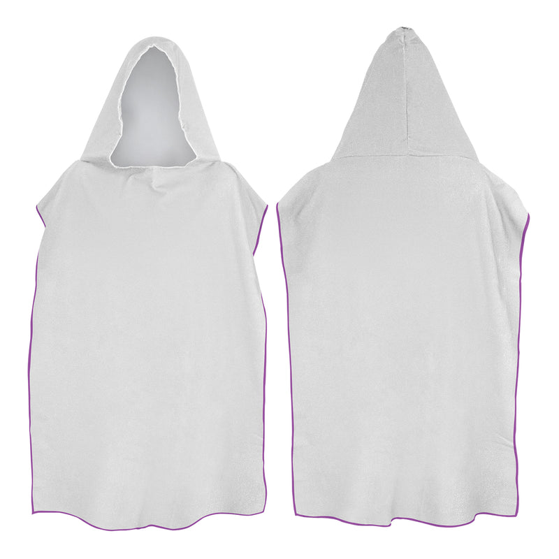 Trends 117466 Adult Hooded Towel – Purple Overlocking