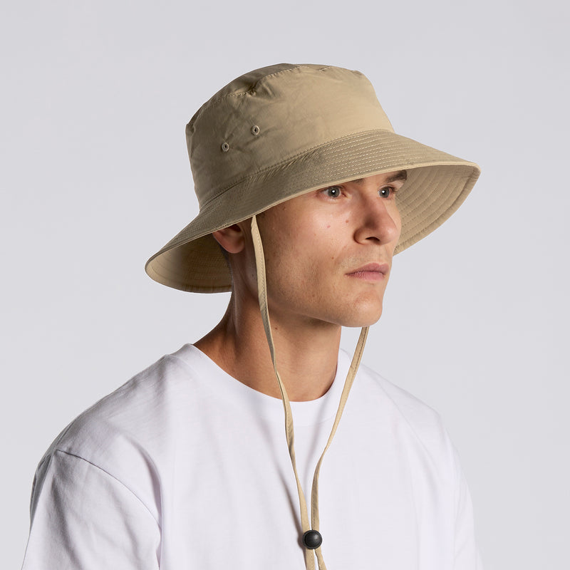 AS Colour 1174 Nylon Wide Brim Bucket Hat