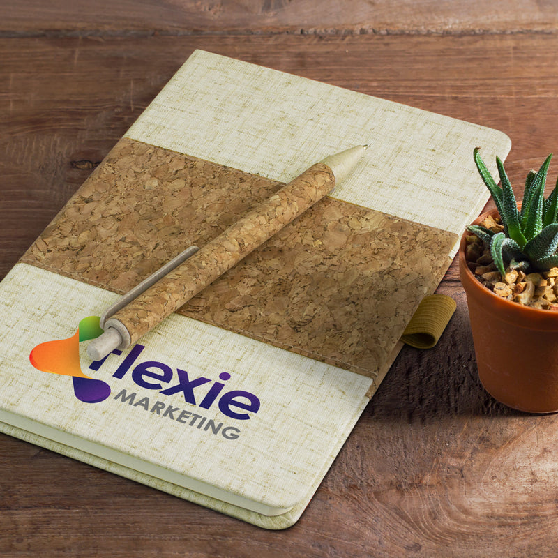Trends 117838 Ecosia Notebook & Pen Set – Feature