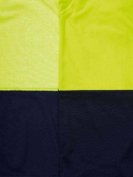 Bisley Workwear-BK1234 Two Tone Hi Vis Polo Shirt - Short Sleeve ZOOM