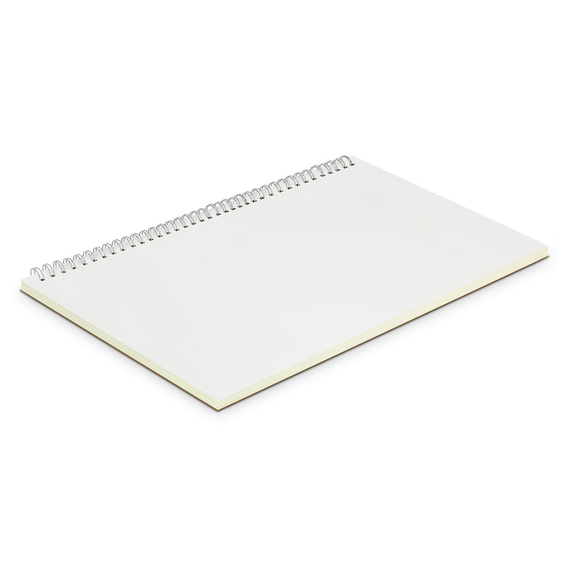 Trends 118177 Lancia Full Colour Notebook - Large – White