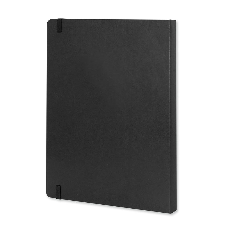 Trends 118912 Moleskine Classic Soft Cover Notebook - Extra Large – Black - Back