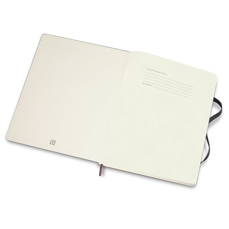 Trends 118912 Moleskine Classic Soft Cover Notebook - Extra Large – First Page