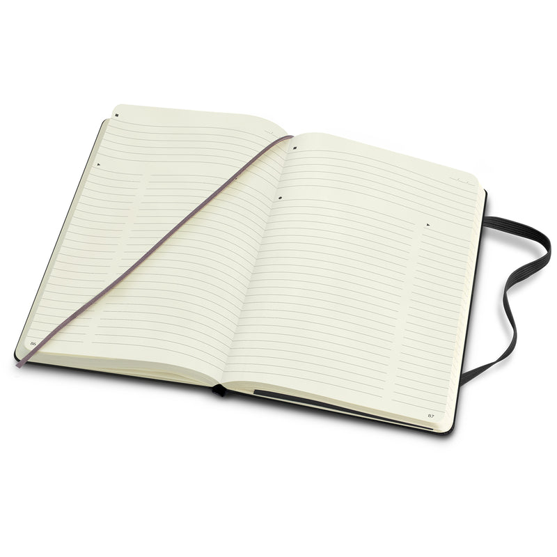 Trends 118913 Moleskine Pro Hard Cover Notebook - Large – Open