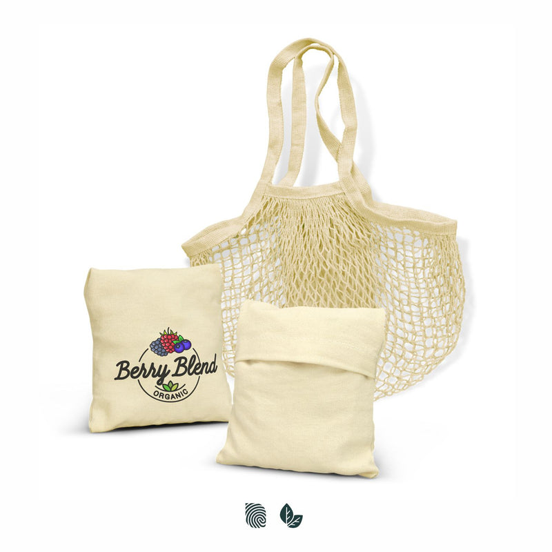 Trends 118944 Cotton Mesh Foldaway Tote Bag – Impact Aware