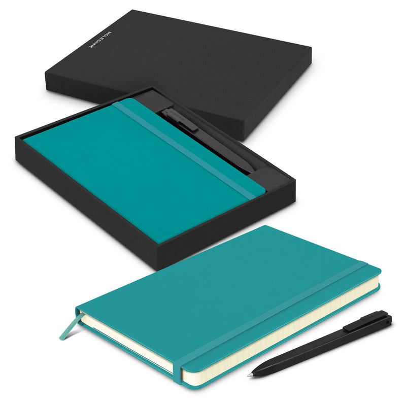Trends 119355 Moleskine Notebook and Pen Gift Set – Reef Blue