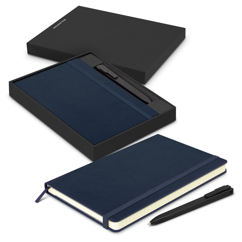 Trends 119355 Moleskine Notebook and Pen Gift Set – Prussian Blue