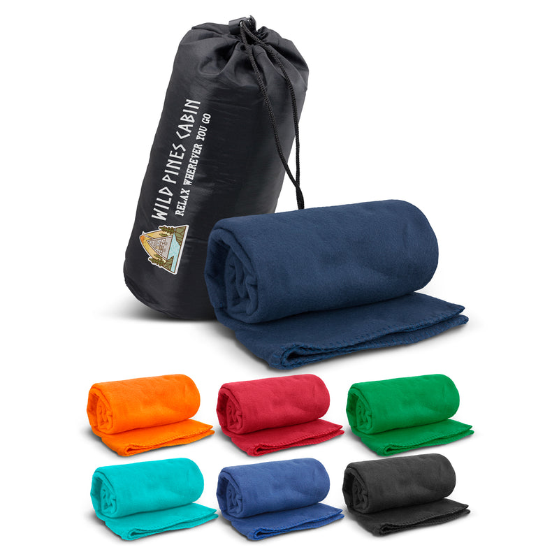 Trends 119417 Glasgow Fleece Blanket in Carry Bag