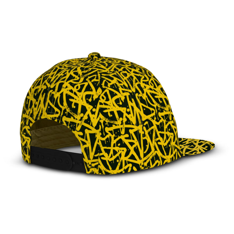 Trends 119564 Chrysler Custom Flat Peak Cap – Black snapback