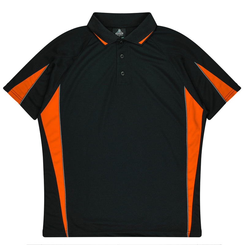 Black/Orange