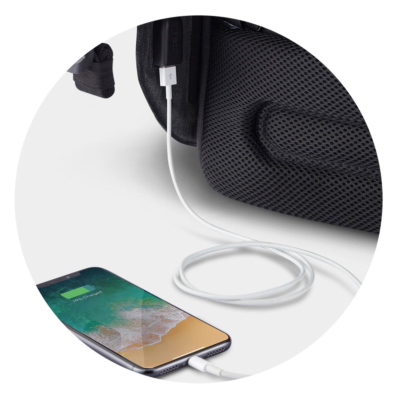 Trends 120256 Bobby Hero Backpack – Charging Port