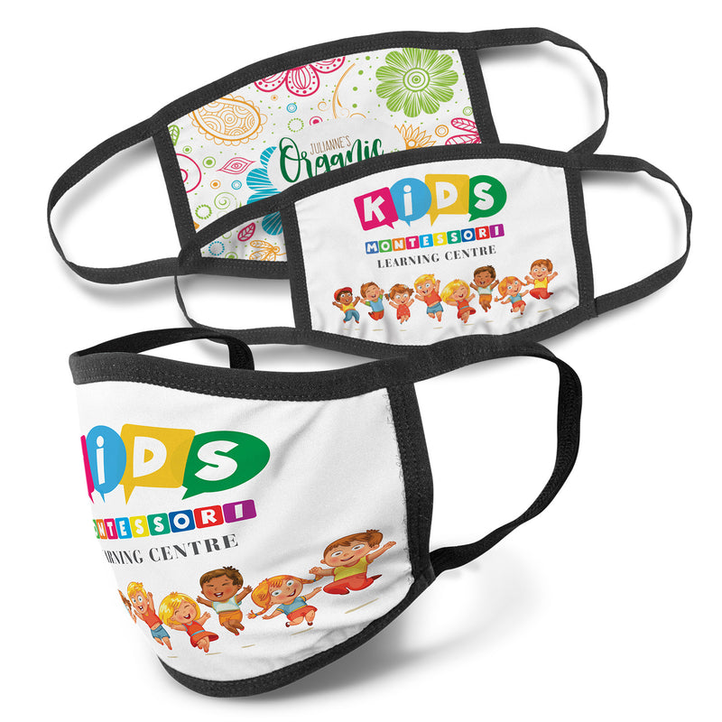 Trends 120841 Full Colour 3-Ply Reusable Face Mask - Indent