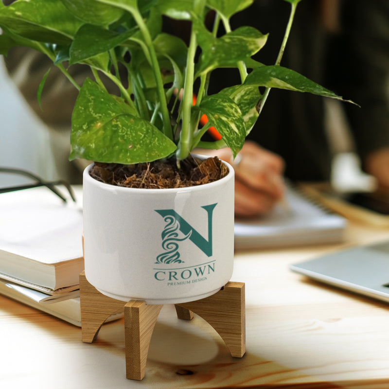 Trends 120901 Planter with Bamboo Base – Feature