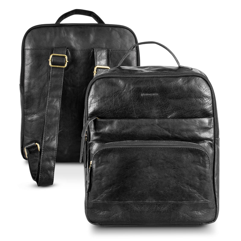 Trends 121120 Pierre Cardin Leather Backpack