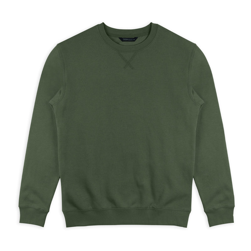 Trends 121132 TRENDSWEAR Classic Unisex Sweatshirt – Olive