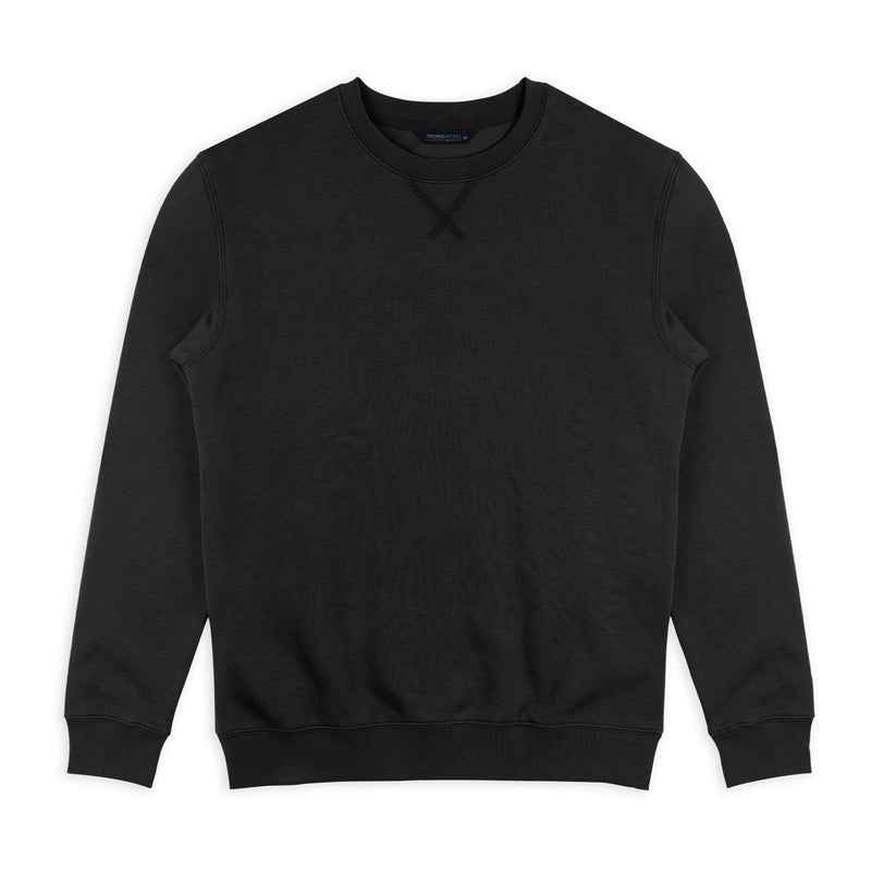 Trends 121132 TRENDSWEAR Classic Unisex Sweatshirt – Black