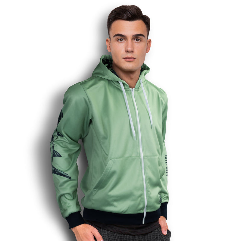 Trends 121166 Custom Mens Sports Zipped Hoodie