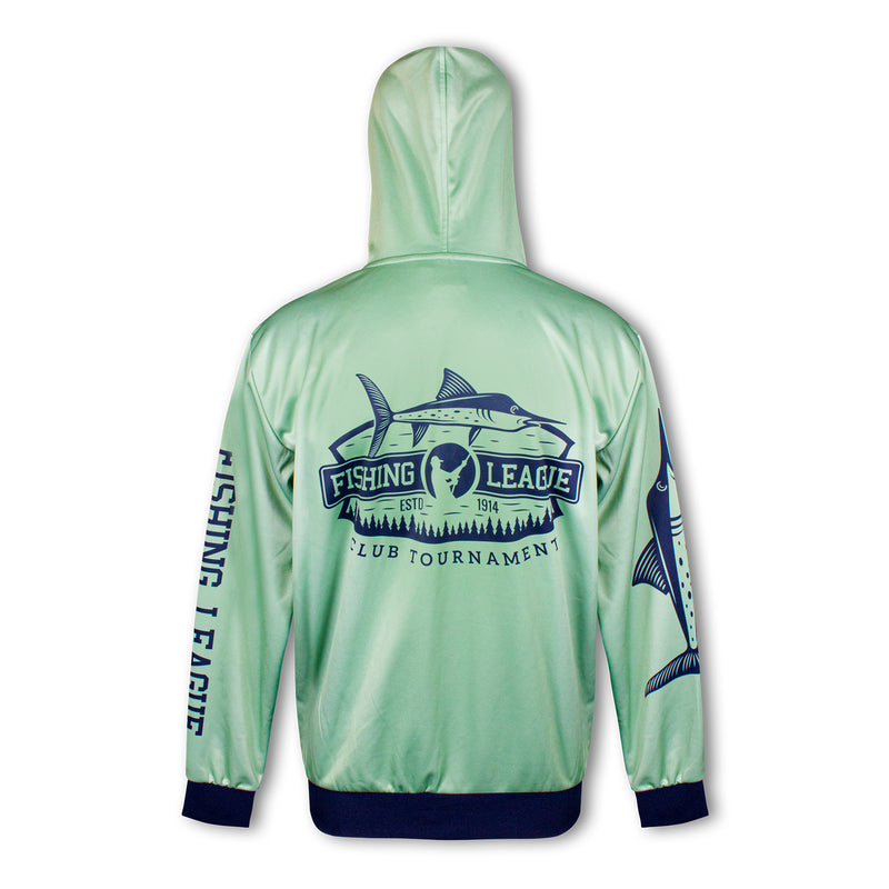 Trends 121166 Custom Mens Sports Zipped Hoodie – Back