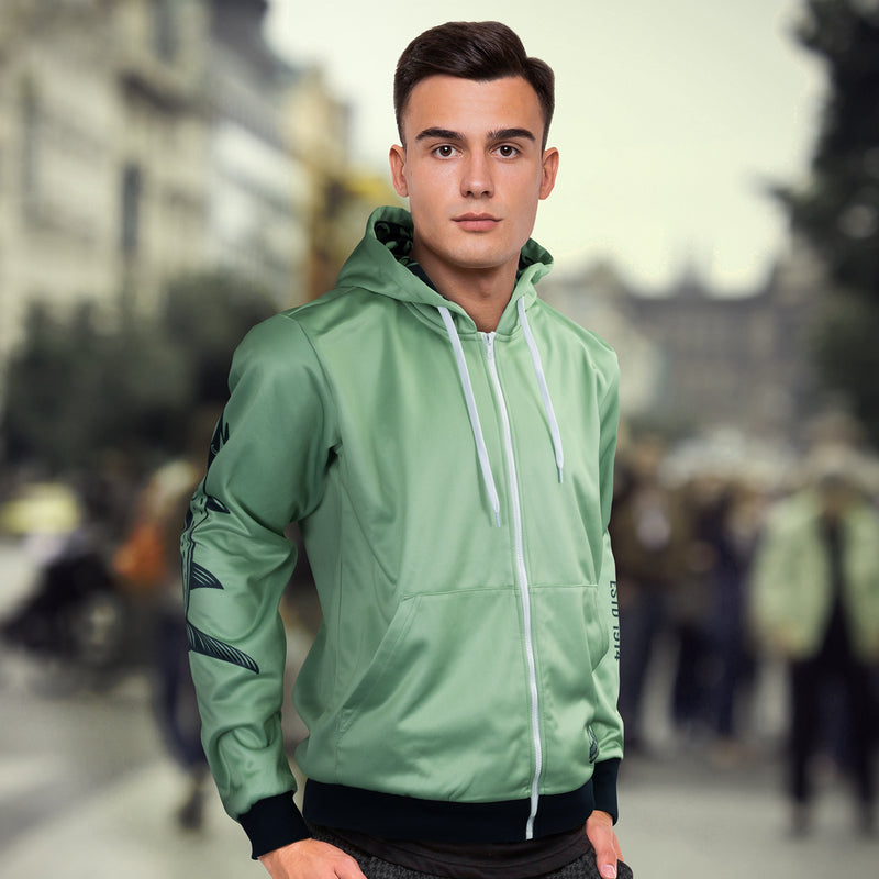 Trends 121166 Custom Mens Sports Zipped Hoodie – Feature
