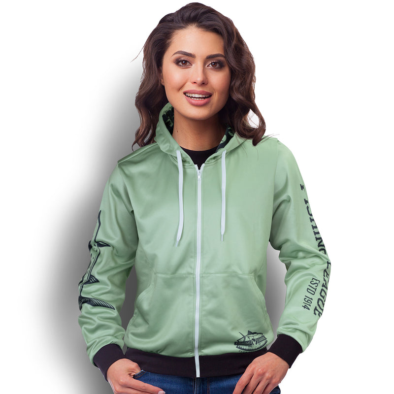 Trends 121185 Custom Womens Sports Zipped Hoodie