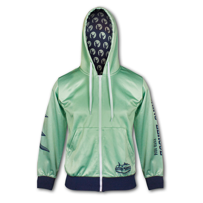 Trends 121185 Custom Womens Sports Zipped Hoodie – Front
