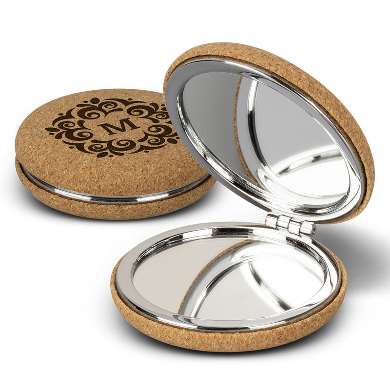 Trends 121407 Cork Compact Mirror