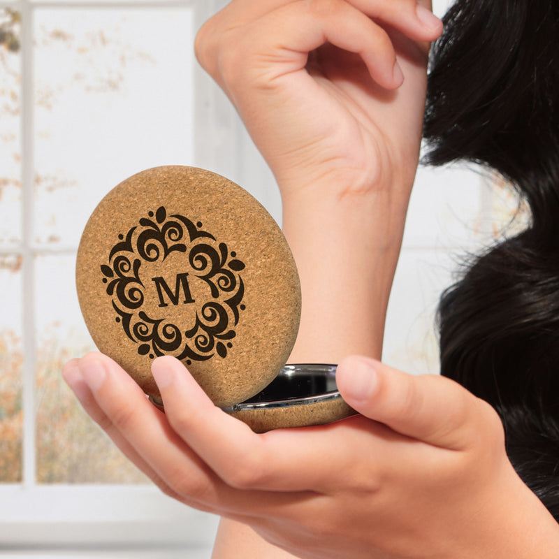 Trends 121407 Cork Compact Mirror – Feature