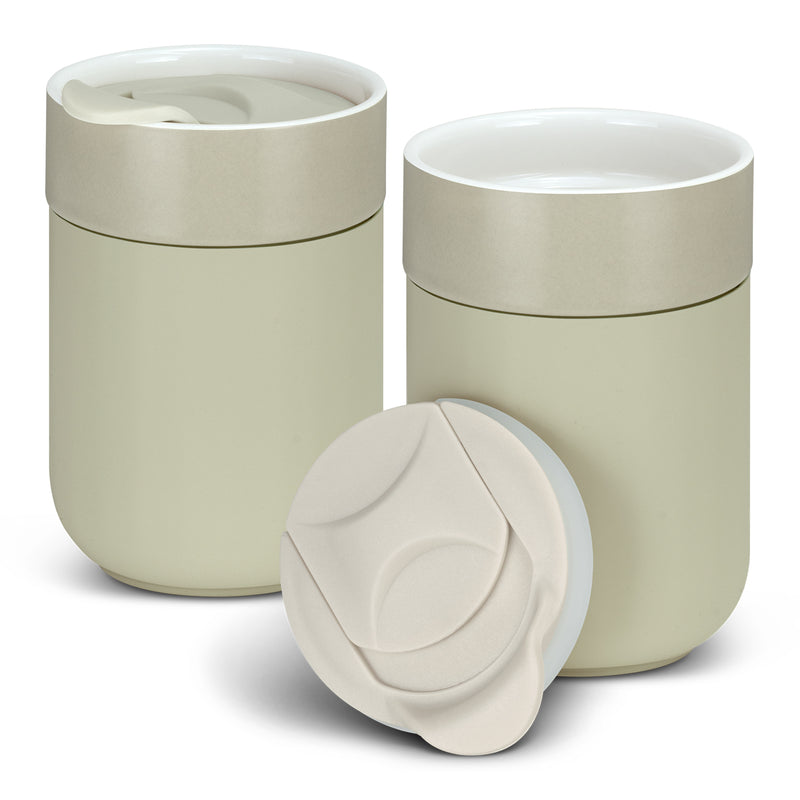 Trends 121421 Chalice Ceramic Coffee Cup – Ecru