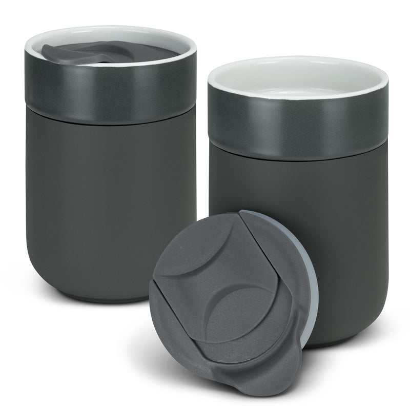 Trends 121421 Chalice Ceramic Coffee Cup – Charcoal