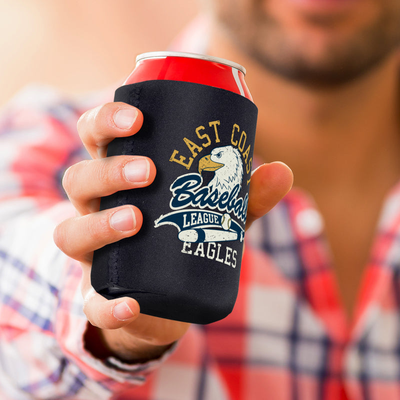 Bergen Stubby Cooler - with 1 colour screenprint