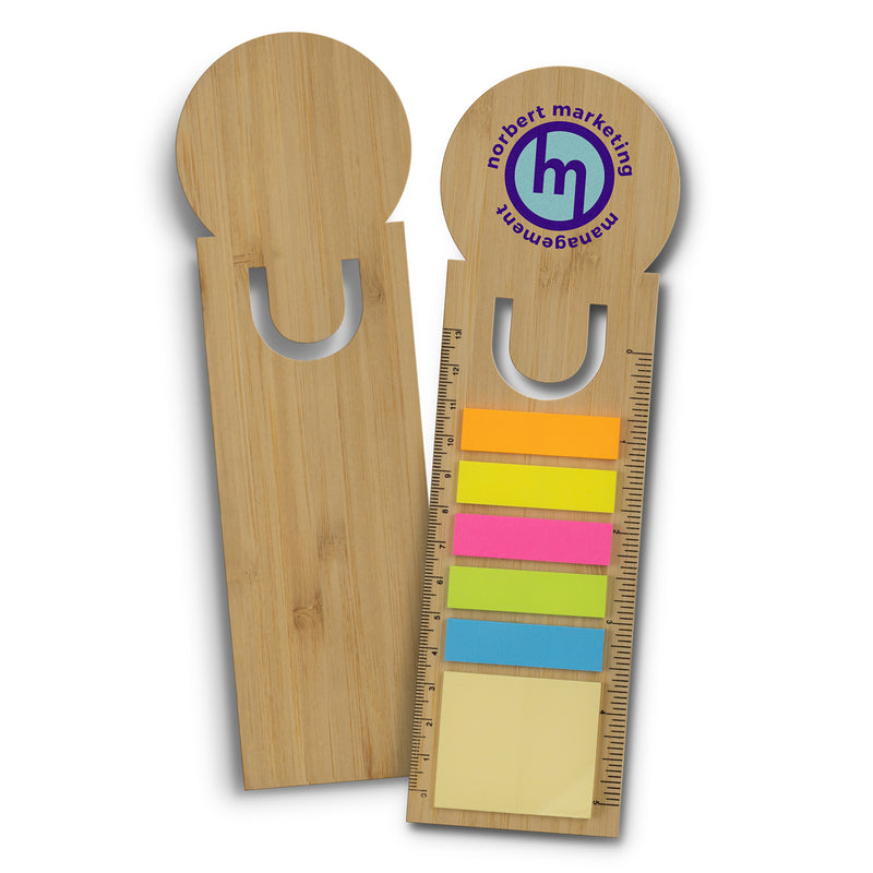 Trends 121725 Bamboo Ruler Bookmark - Round