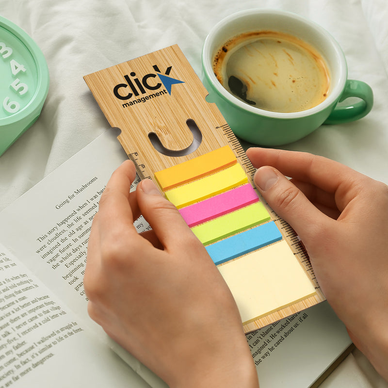 Trends 121726 Bamboo Ruler Bookmark - Square – Feature
