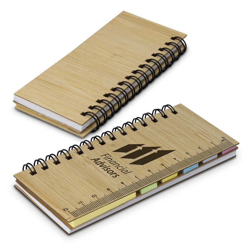 Trends 121728 Bamboo Sticky Note Wallet