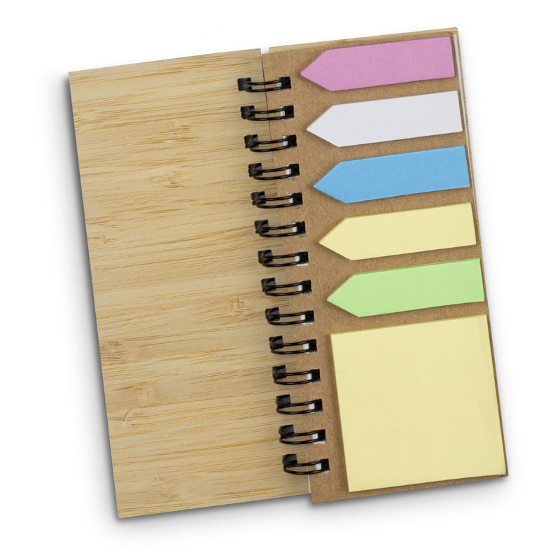 Trends 121728 Bamboo Sticky Note Wallet – Open