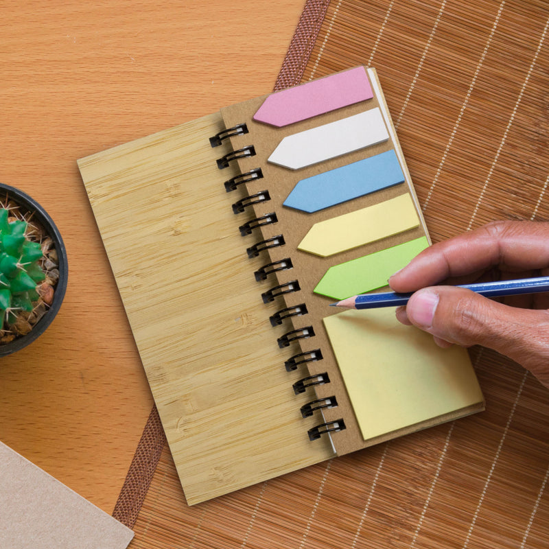 Trends 121728 Bamboo Sticky Note Wallet – Feature
