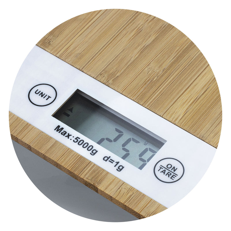 Trends 121798 Bamboo Kitchen Scale – Detail