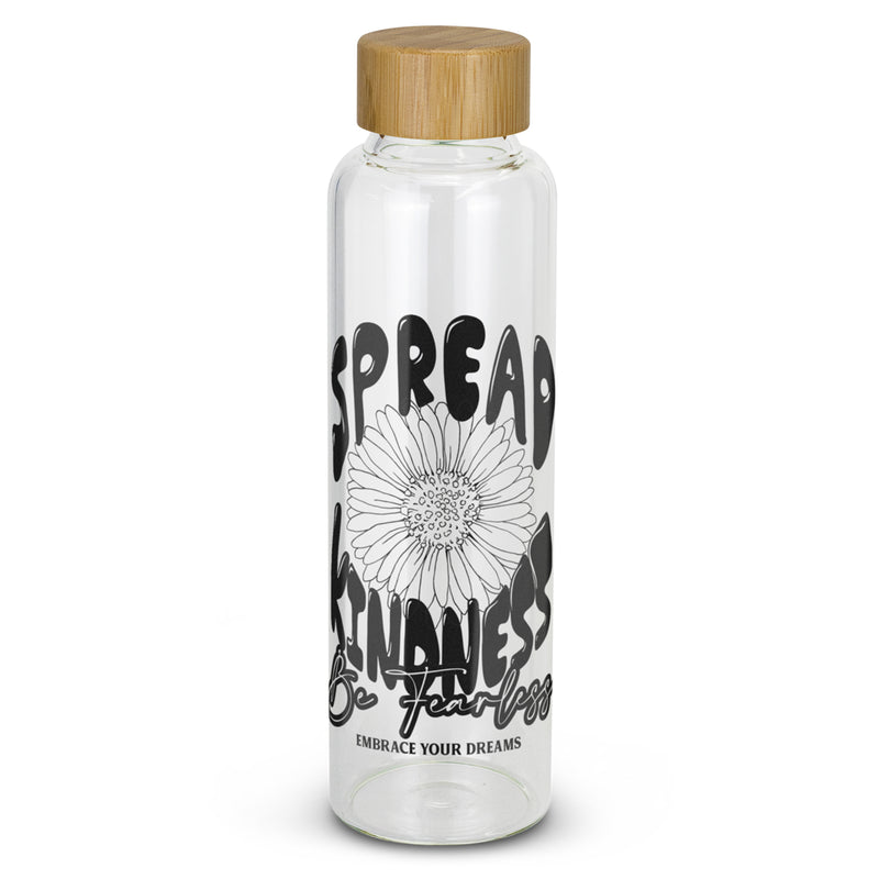 Trends 121800 Eden Glass Bottle Bamboo Lid