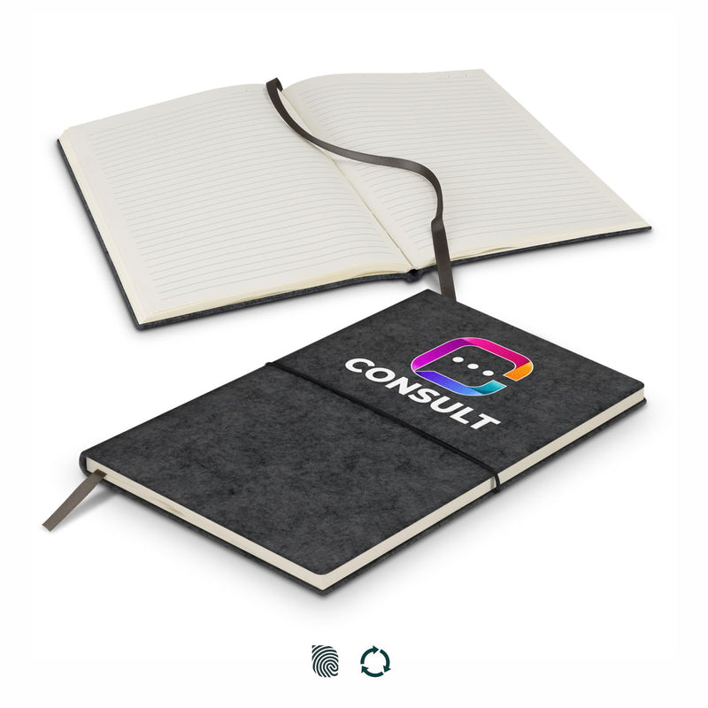 Trends 121841 RPET Felt Soft Cover Notebook – Impact Aware