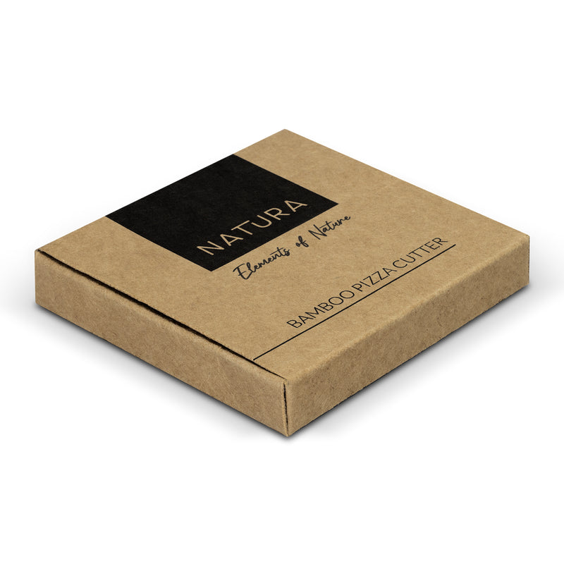 Trends 122269 NATURA Bamboo Pizza Cutter – Gift Box