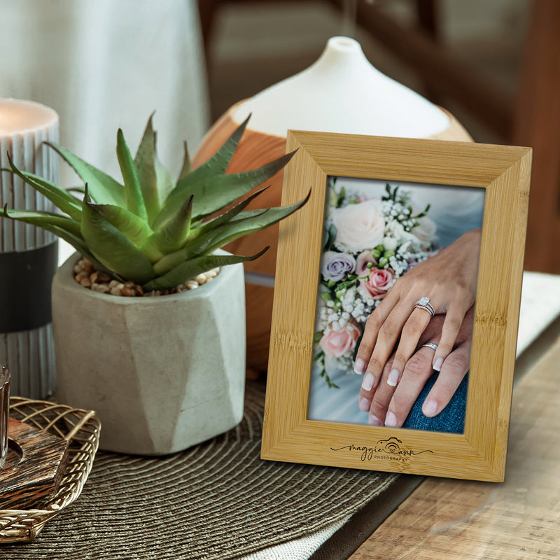 Trends 122270 NATURA Bamboo Photo Frame – Feature