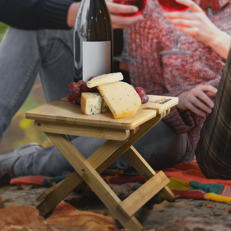 Trends 122273 NATURA Bamboo Folding Wine Table – Feature