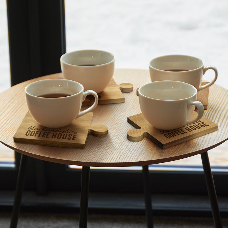 Trends 122276 NATURA Puzzle Coaster - Set of 4 – Feature