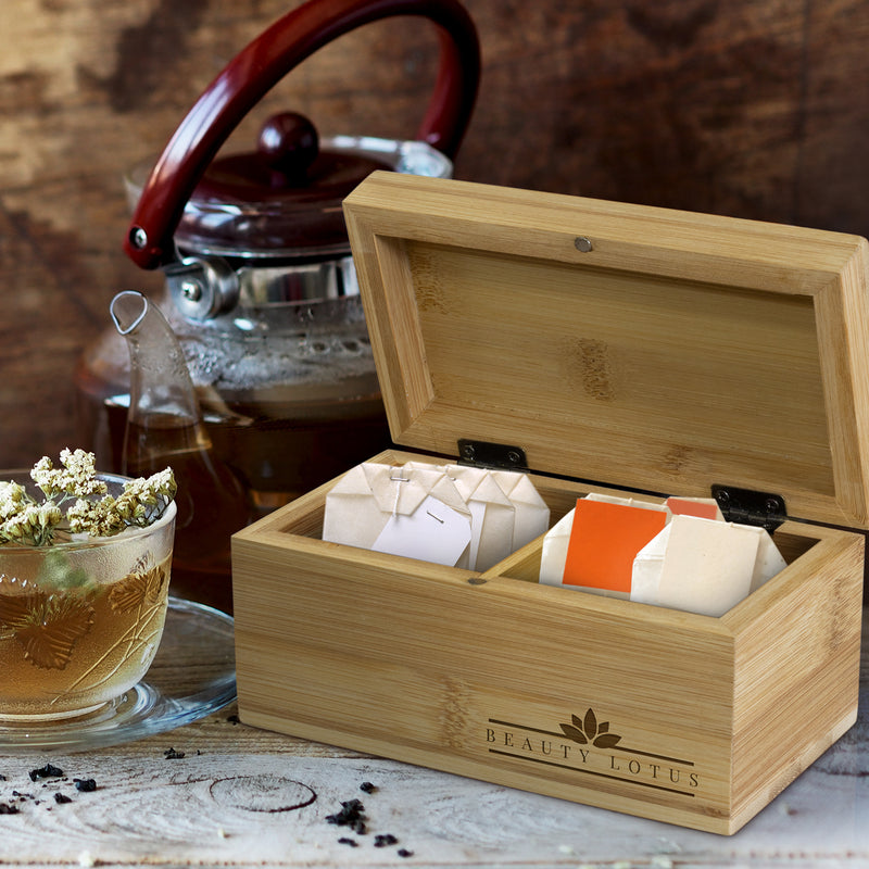 Trends 122277 NATURA Bamboo Tea Box – Feature