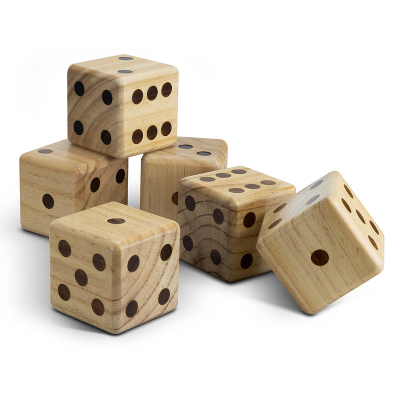 Trends 122282 Wooden Yard Dice Game – Dice